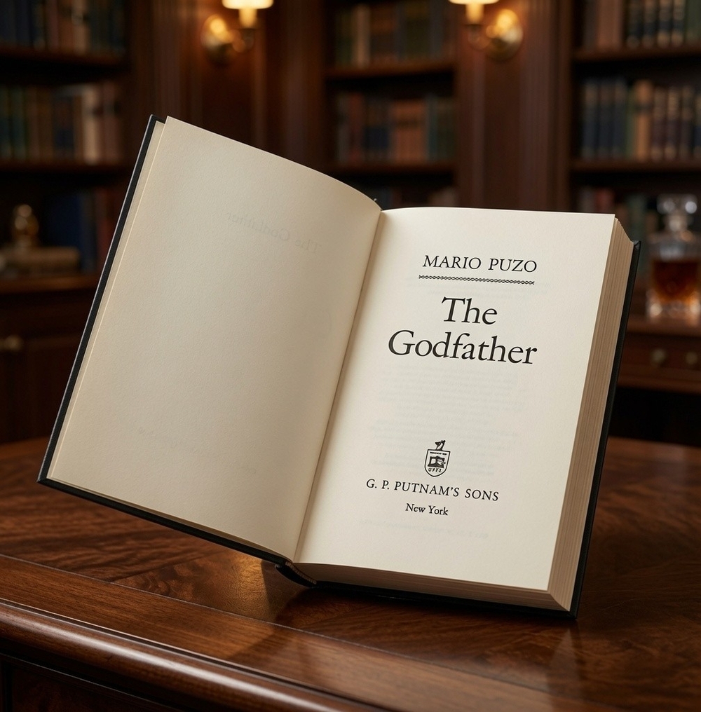 The Godfather Mario Puzo 1969 G.P. Putnam's Sons Hardcover Vintage